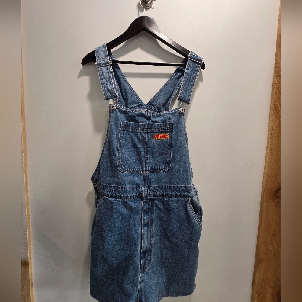 Up cycle Empyre Jeans  Blake Overalls Men's Blue Relaxed Loose Fit Denim Large